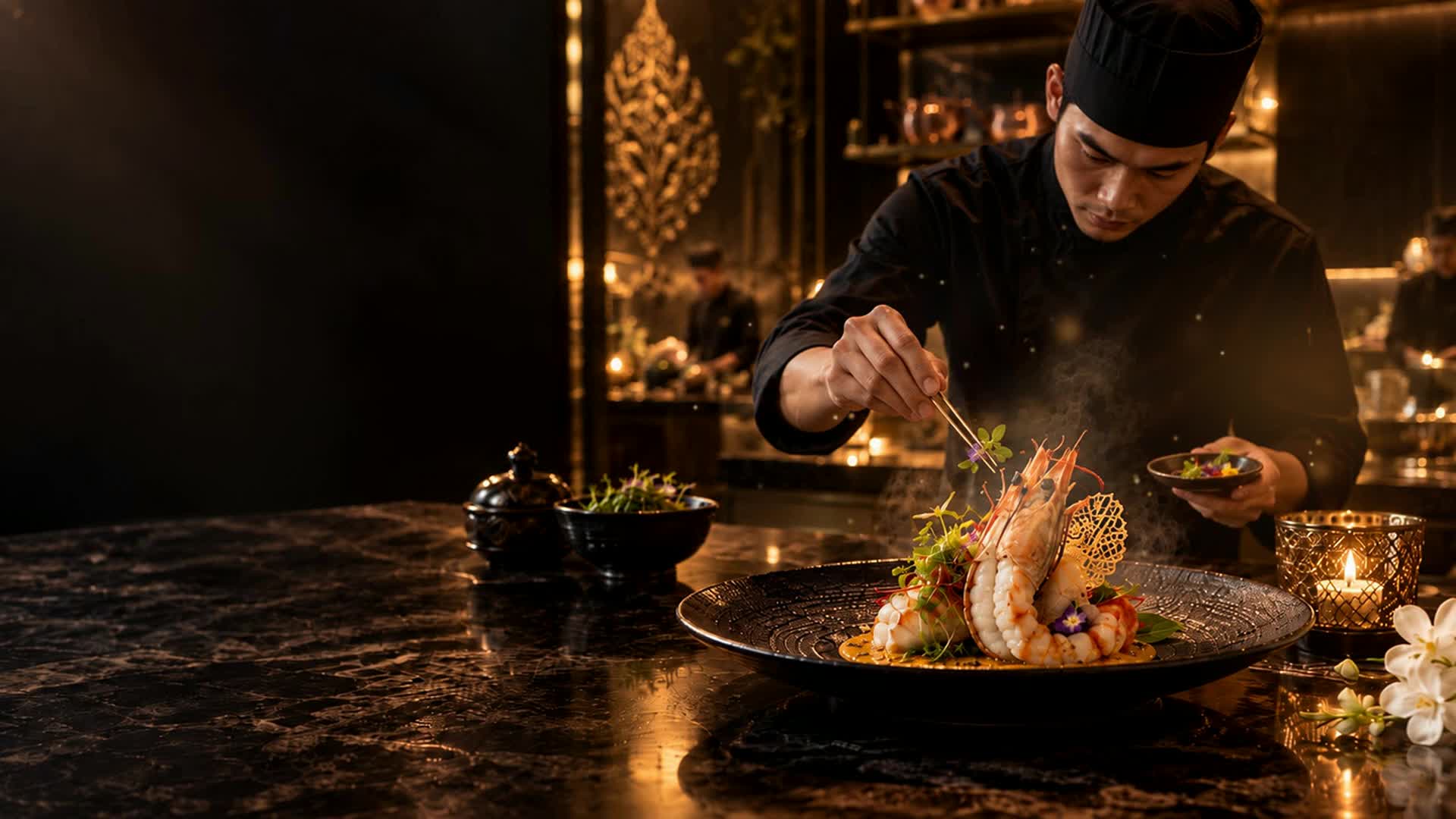 Cuisine thaïlandaise raffinée chez Thaï Fine Gastronomy